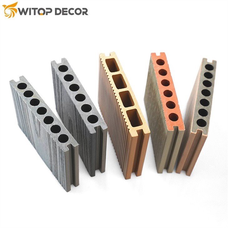 wpc composite co-extrusion decking